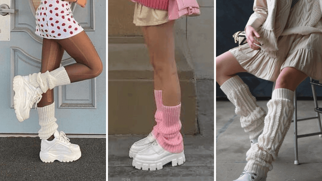 soft girl leg warmer outfit ideas  Legwarmers outfit, Leg warmer