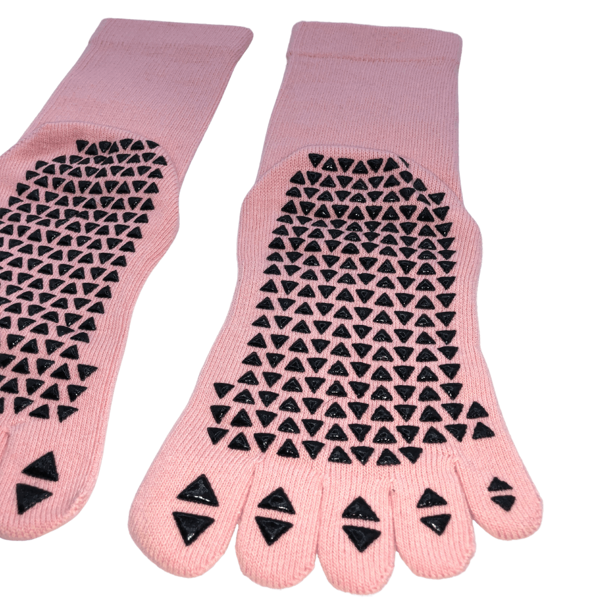 ALIGN Crew Toe Grip Socks Pink
