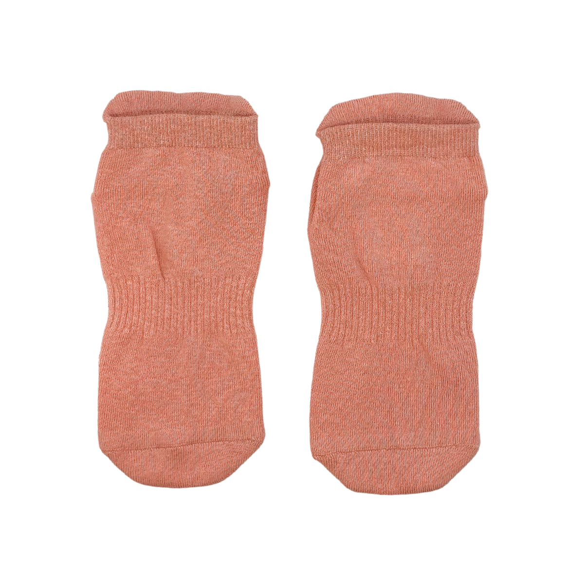 GROUNDED Ankle Toe Grip Socks Pink Terracotta