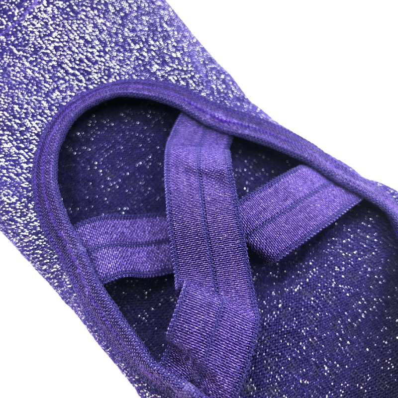 BLISS Ballet Grip Socks Purple